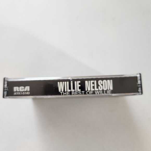 Willie Nelson "The Best Of Willie" RCA 1982 Cassette Tape - Picture 3 of 5